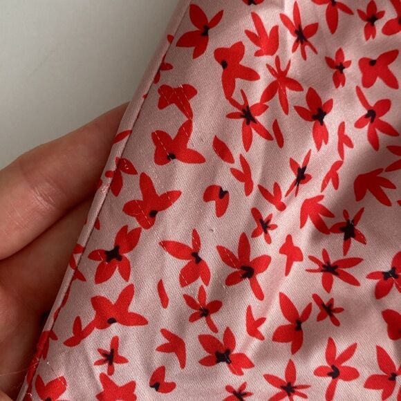 Princess Polly Light Pink Satin Mini Skirt Size 4 - Picture 4 of 8